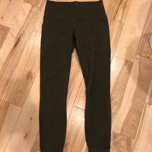 Lululemon wunder under 7/8